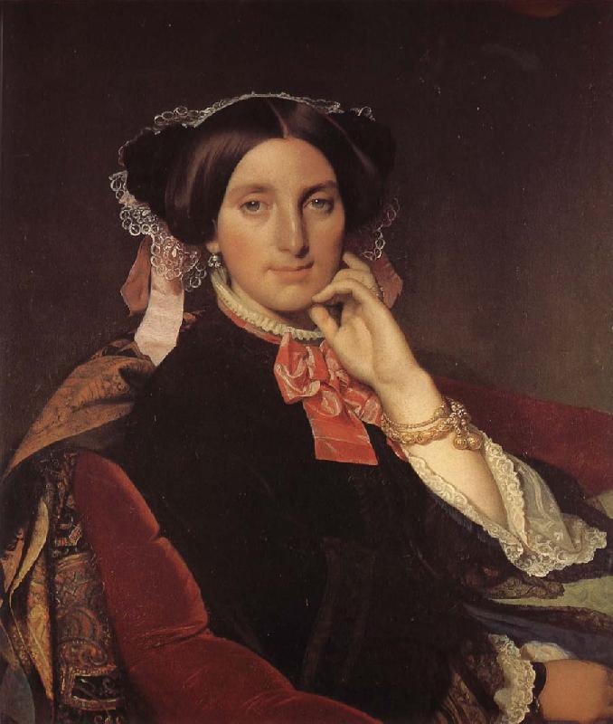 Jean-Auguste Dominique Ingres Lady of Henli oil painting picture